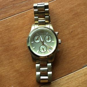 Michael Kors Gold Runway Watch
